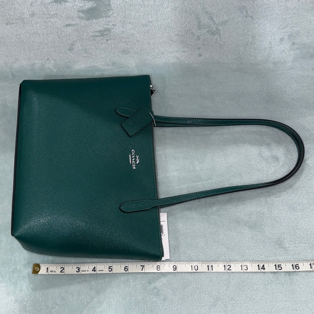Coach Emerald Green Tote Bag - Picture 16 of 17